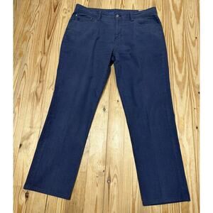 English Laundry Pants Mens Steel Blue Corduroy 5-Pocket Stretch Jeans size 36x30